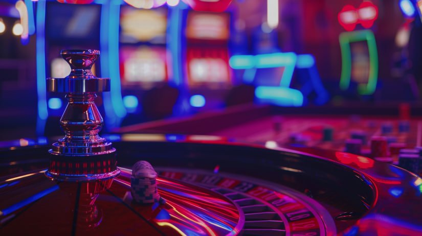 Tampilan meja Live Casino dengan dealer profesional di platform slotdemo Indonesia